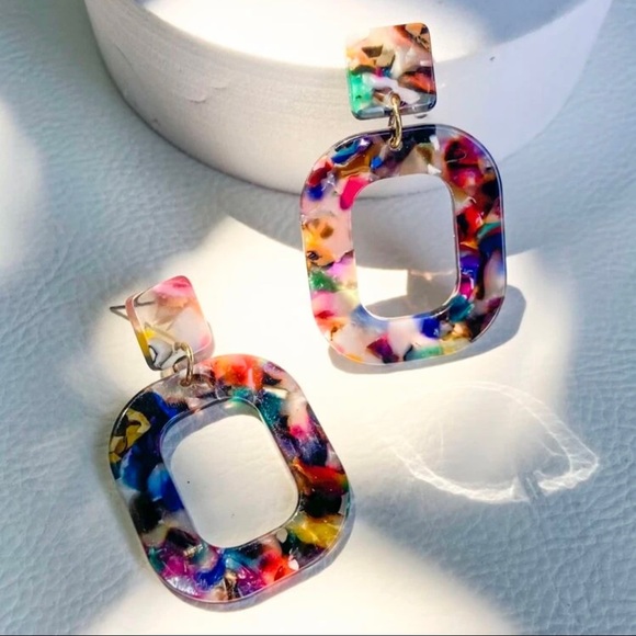 PinkBaeBoutique Jewelry - 3/$30 ❤️ Acetate Resin Earrings